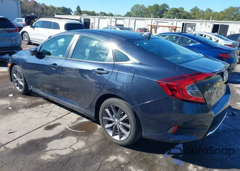 2019 Honda Civic Ex from USA, damaged, VIN 19XFC1F31KE203580